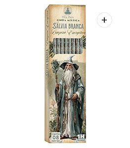 INCENSO LINHA MÌSTICA VILA ZEN -SALVIA BRANCA