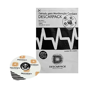 Eletrodo Descartável ECG Adulto 50un Descarpack