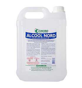 Álcool Etílico Hidratado 70° 5L Cinord