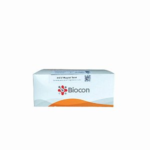 Teste HCV Rapid Test 20un Biocon