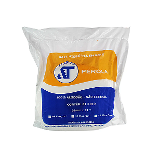 Gaze em Rolo 100% Algodão Não Estéril 9 Fios Andreoni