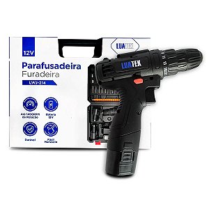Parafusadeira E Furadeira 2em1 Bateria 12v