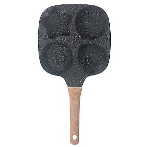 Frigideira Multifuncional 4 Divisórias Antiaderente 19cm