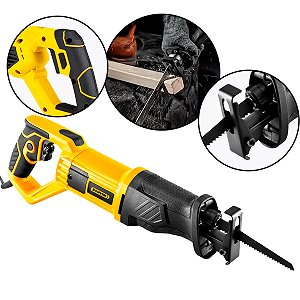 Serra sabre 1100W com cabo rotativo e velocidade variável 127V