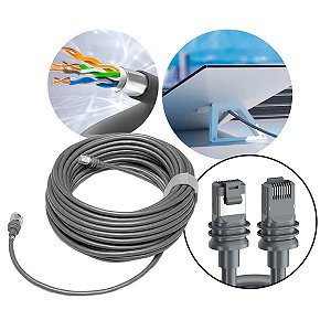 Cabo extensão Starlink Gen3 23 metros à prova d’água IP68