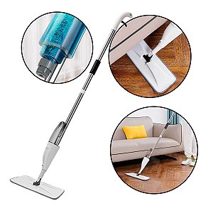 Mop Spray com Reservatório para Limpeza Rápida e Profunda