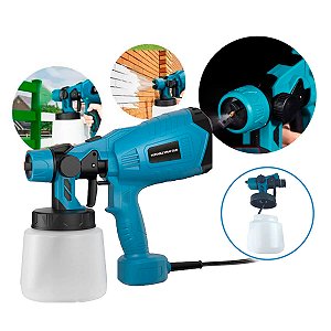 Pulverizadora elétrica 127v com jato ajustável e bicos