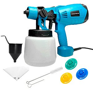 Pulverizadora elétrica 220v com jato ajustável e bicos