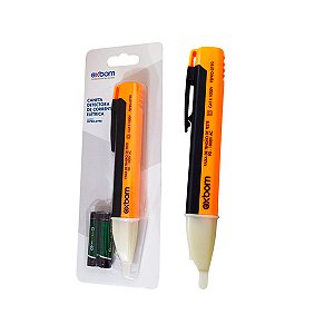 Caneta Detectora de Tensão Digital 90-1000V AC com LED e Alerta Sonoro