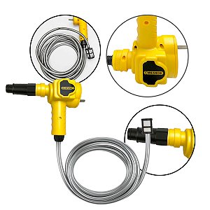 Adaptador para Lavadora com Mangueira 5 Metros para Furadeira de Impacto