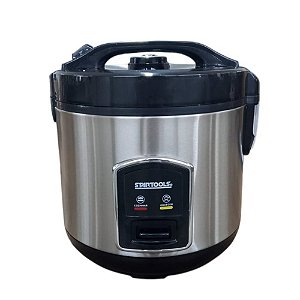 Panela de Arroz Elétrica 1 Litro 400W 220V Antiaderente Preta