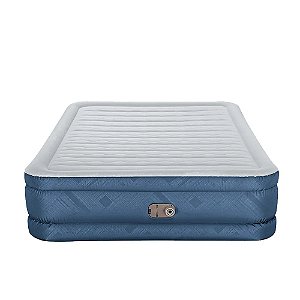 Colchão Inflável Casal Queen Bestway com Bomba Elétrica 110V Azul