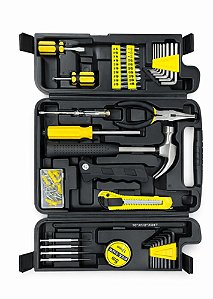 Maleta de Ferramentas Black Bull com 200 Peças para Reparos e Manutenção