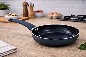 Frigideira Cerâmica 20cm Antiaderente para Indução e Gás Azul