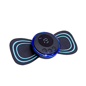 Massageador Portátil EMS Recarregável com 8 Modos e 19 Intensidades
