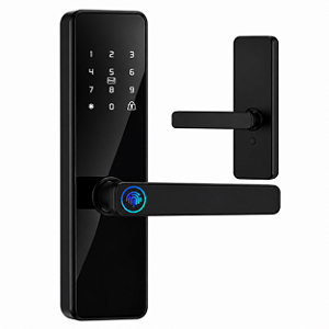 Fechadura Digital Inteligente com Biometria Senha Cartão e Chave