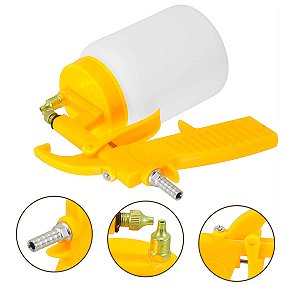 Pistola de Pintura Ar Direto com Bico 2,5mm para Pintura e Acabamento