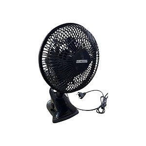 Ventilador de Mesa Portátil 220V 25W com Oscilação e 2 Velocidades