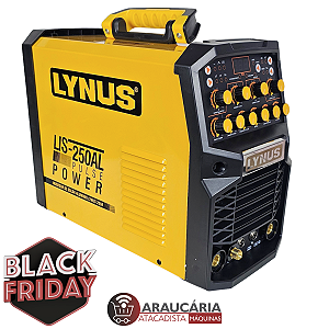 Inversora De Solda LIS-250AL Pulse Alumínio Pulsada 220V