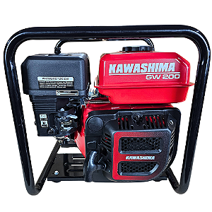 Motobomba Gasolina Autoescorvante Gw200 7hp Kawashima