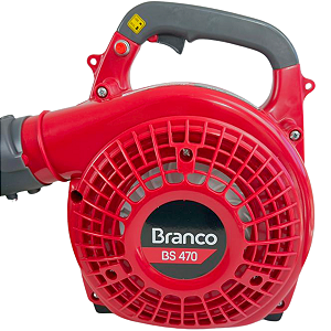 Soprador De Folhas Jardim Gasolina Branco BS470