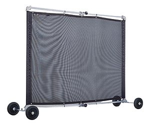 Protetor Rede Tela Roçagem Retrátil Branco 3x1,5m