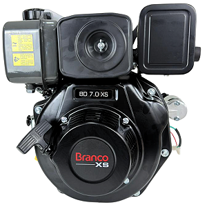 Motor Branco Diesel 7hp Xs Partida Elétrica