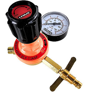 Manômetro Regulador Registro De Pressão P13 Botijão Glp 13kg