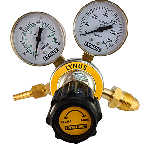 Regulador Manômetro De Pressão De Argônio Mistura Lynus