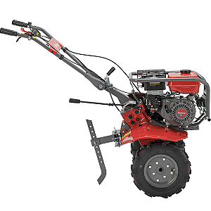 Motocultivador Tratorito a Gasolina Branco 7,5HP Reduzido com 3 Marchas