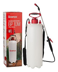 Pulverizador Manual 10l Branco BP10M