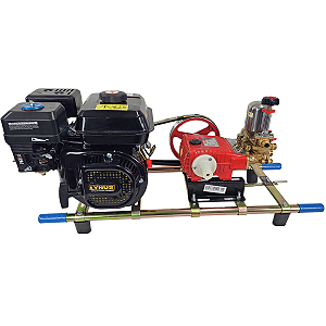 Lavadora Pulverizadora Agrícola Bomba 3 Pistão Gasolina 7hp