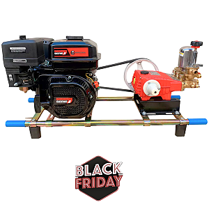 Lavadora Pulverizadora Agrícola Bomba 3 Pistão Gasolina 7hp