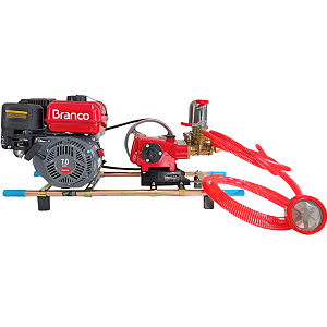 Lavadora Pulverizadora Agrícola Bomba C/ Motor Gasolina 7hp