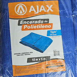 Ajax Lona Tipo Carreteiro De Polietileno 10x5m 100 Micras