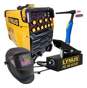 Inversora LIS-250AL Pulse Alumínio 220V c/ Máscara e Pedal