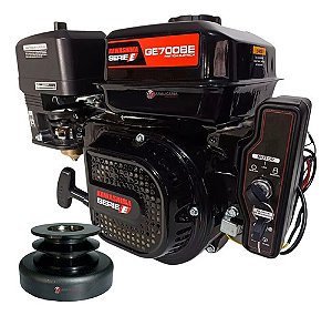 Motor Kawashima Ge700be 7,0hp Partida Elétrica Embreagem Pol