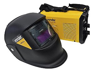 Inversor Solda Eletrodo Tig Portátil Vonder Riv121 + Máscara