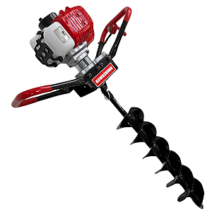 Perfurador De Solo Kawashima 52cc Com Broca De 15cm