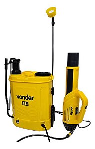 Pulverizador Elétrico E Manual Com Turbo Nebulizador Vonder