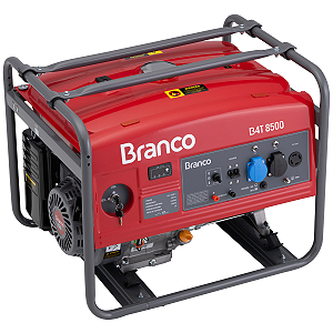 Gerador de energia Branco B4T8500 17hp 460cc - 220/110v