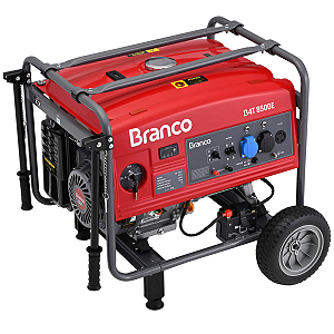 Gerador de energia Branco B4T8500E 17hp 460cc - 220/110v