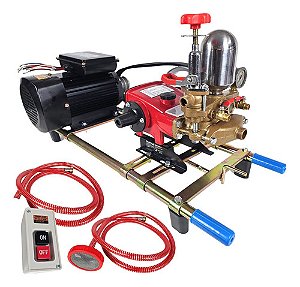 Lavadora Pulverizadora Agrícola Branco Motor Elétrico 2cv