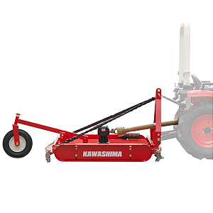 Roçadeira Horizontal Kawashima RPF 120 para Tratores Agricola de 25 HP