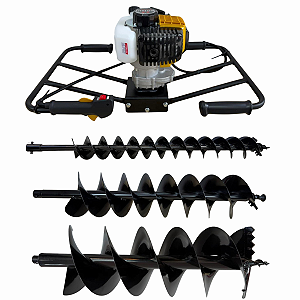 Perfurador De Solo DUPLO Buffalo Broca 10, 20 e 30