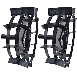 Roda De Aço Para Tratoritos Bttd 5.0 E Bttg-6.5 Branco