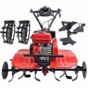 Motocultivador Mcg780a Kawashima Roda Ferro Arado Reversivel