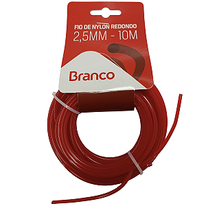 Fio Nylon Roçadeira Branco 10 Metros