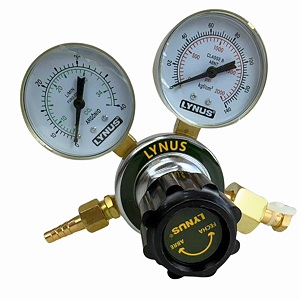 Manômetro Regulador Registro Cilindro De Solda Co2 Lynus