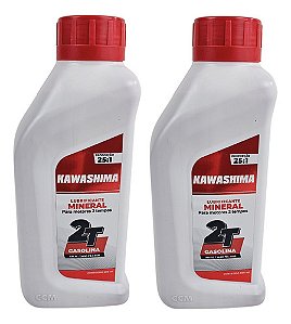 Kit 2 Óleo De Motor Kawashima 2t Lubrificante Mineral